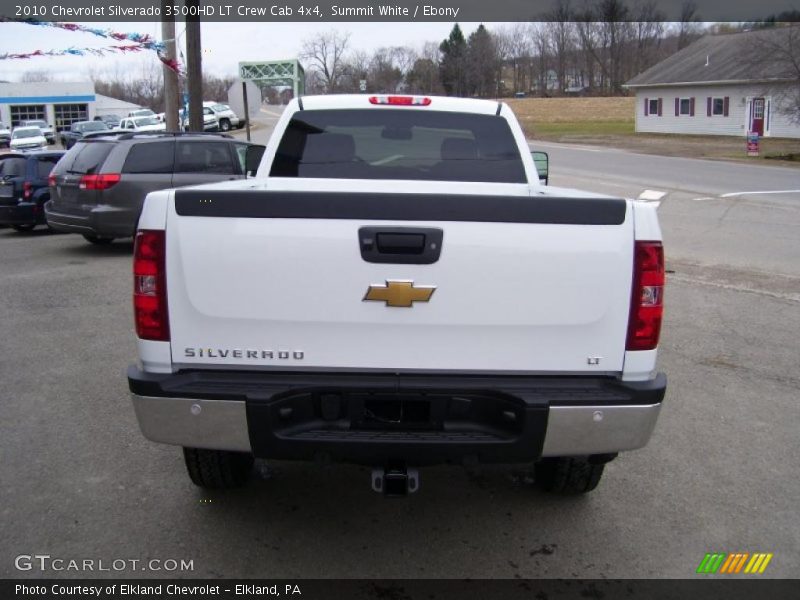 Summit White / Ebony 2010 Chevrolet Silverado 3500HD LT Crew Cab 4x4