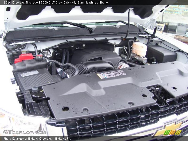 Summit White / Ebony 2010 Chevrolet Silverado 3500HD LT Crew Cab 4x4