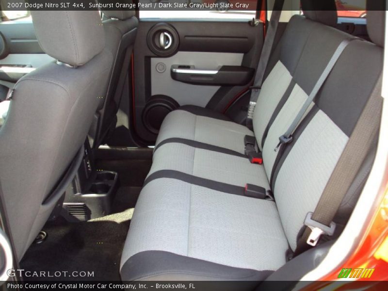 Sunburst Orange Pearl / Dark Slate Gray/Light Slate Gray 2007 Dodge Nitro SLT 4x4