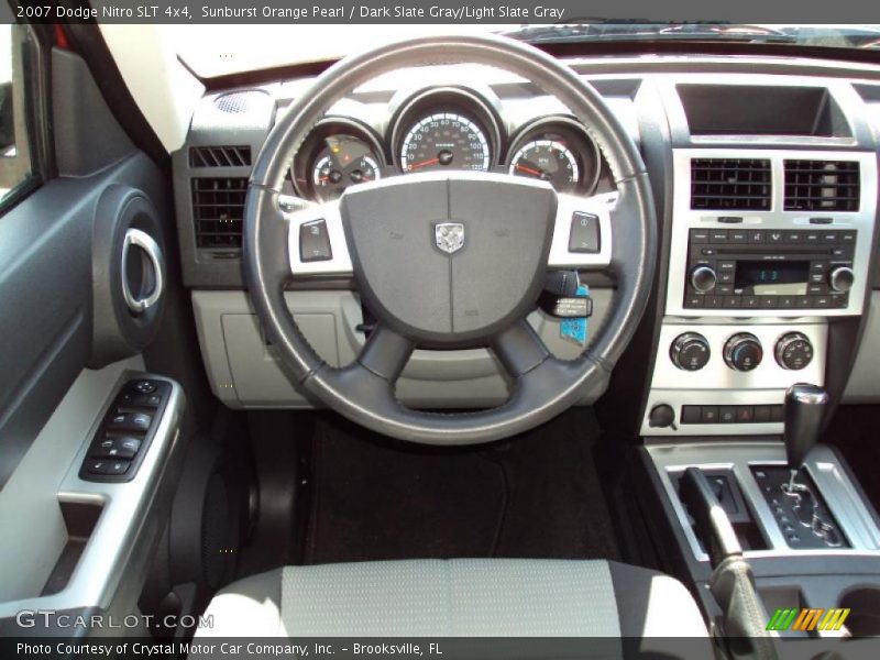 Sunburst Orange Pearl / Dark Slate Gray/Light Slate Gray 2007 Dodge Nitro SLT 4x4