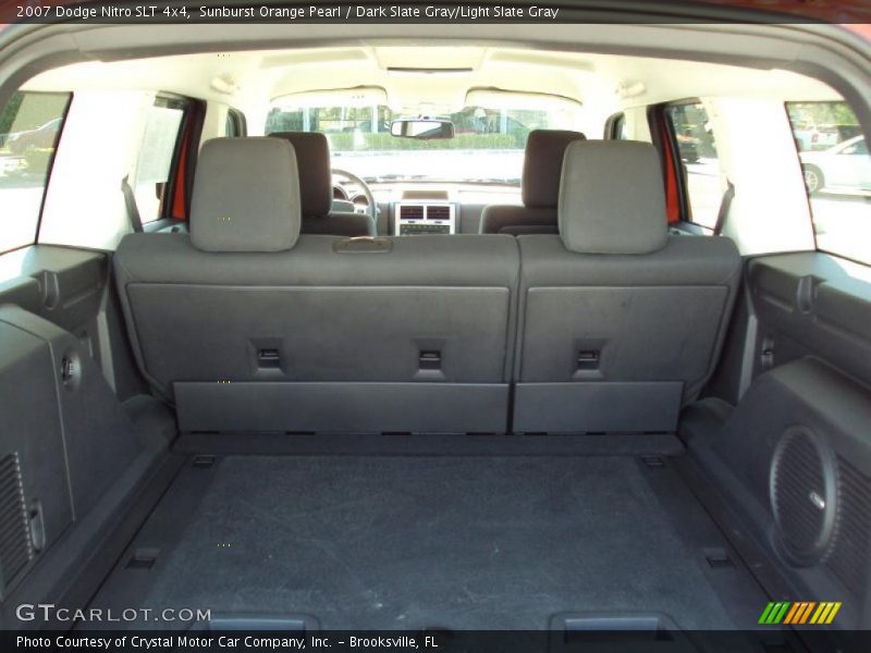 Sunburst Orange Pearl / Dark Slate Gray/Light Slate Gray 2007 Dodge Nitro SLT 4x4