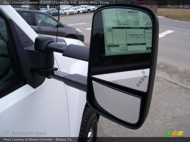 Summit White / Ebony 2010 Chevrolet Silverado 3500HD LT Crew Cab 4x4