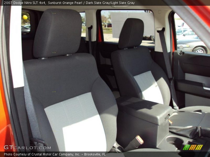Sunburst Orange Pearl / Dark Slate Gray/Light Slate Gray 2007 Dodge Nitro SLT 4x4