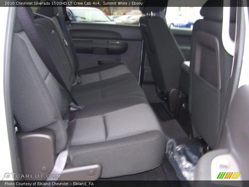 Summit White / Ebony 2010 Chevrolet Silverado 3500HD LT Crew Cab 4x4
