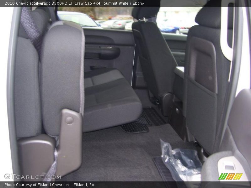 Summit White / Ebony 2010 Chevrolet Silverado 3500HD LT Crew Cab 4x4