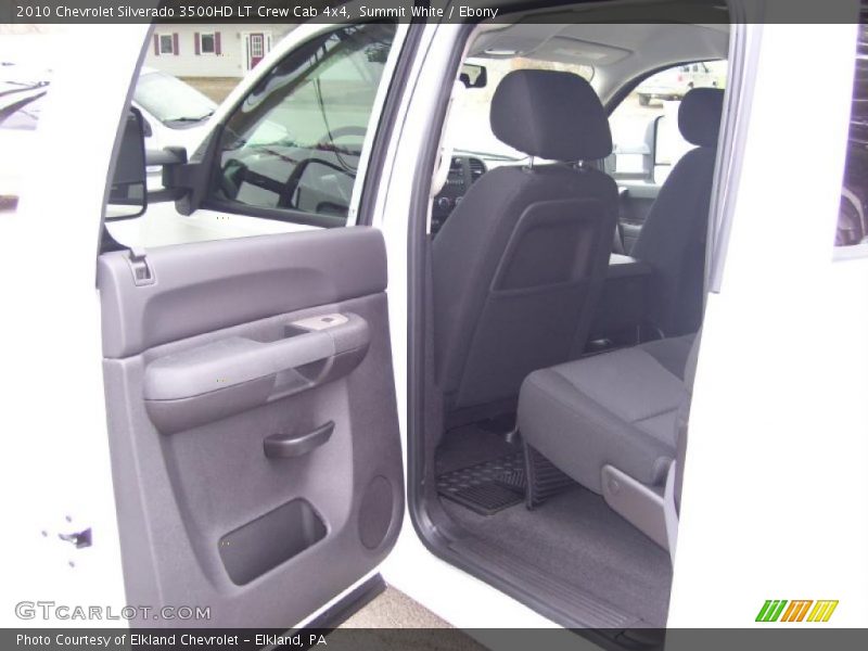 Summit White / Ebony 2010 Chevrolet Silverado 3500HD LT Crew Cab 4x4