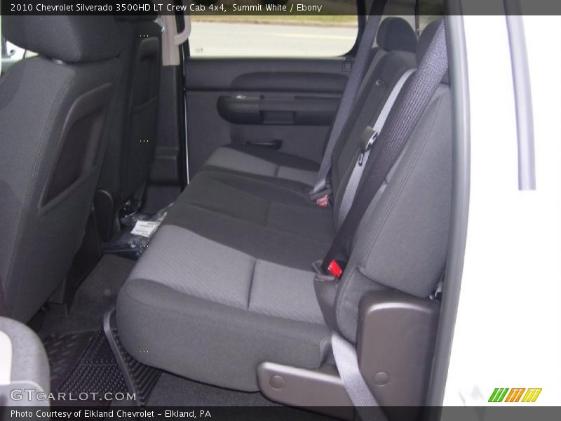 Summit White / Ebony 2010 Chevrolet Silverado 3500HD LT Crew Cab 4x4