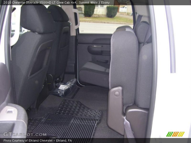 Summit White / Ebony 2010 Chevrolet Silverado 3500HD LT Crew Cab 4x4