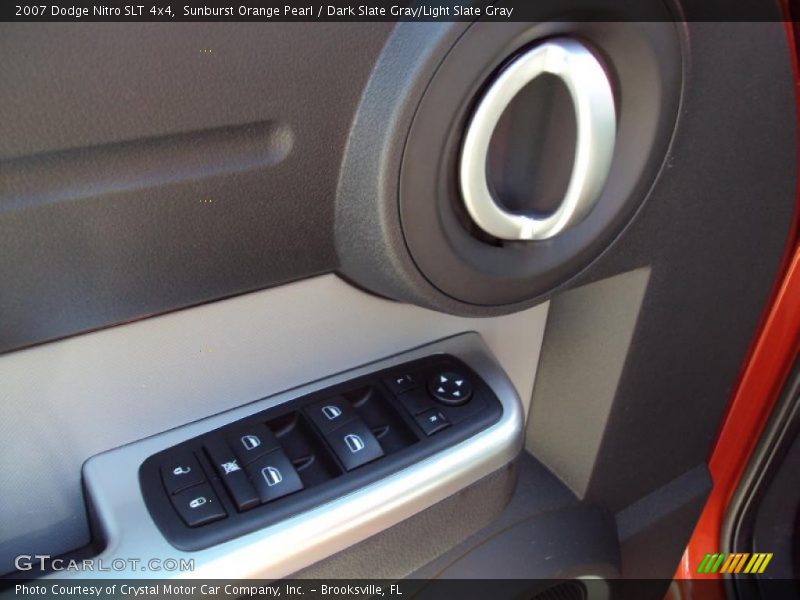 Sunburst Orange Pearl / Dark Slate Gray/Light Slate Gray 2007 Dodge Nitro SLT 4x4