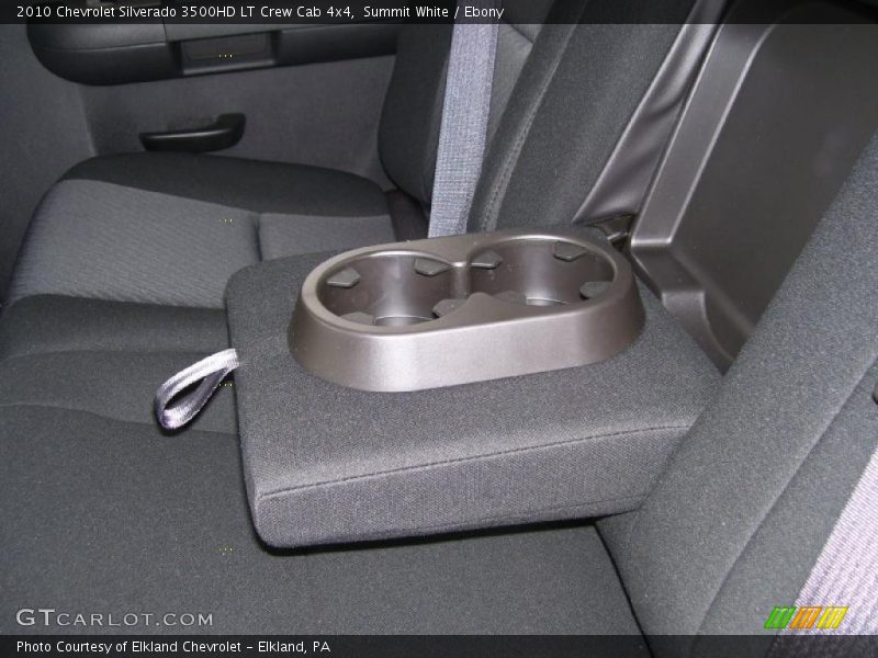 Summit White / Ebony 2010 Chevrolet Silverado 3500HD LT Crew Cab 4x4