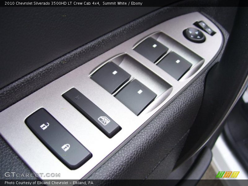 Summit White / Ebony 2010 Chevrolet Silverado 3500HD LT Crew Cab 4x4