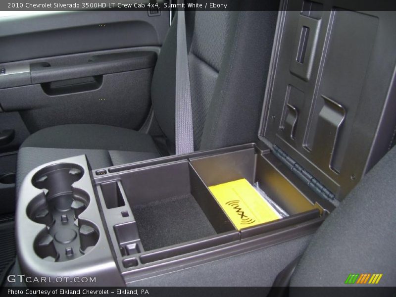 Summit White / Ebony 2010 Chevrolet Silverado 3500HD LT Crew Cab 4x4