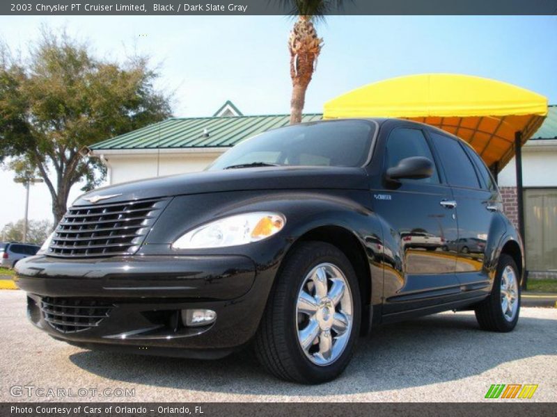 Black / Dark Slate Gray 2003 Chrysler PT Cruiser Limited