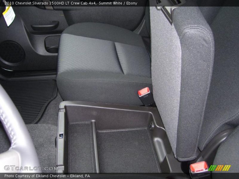 Summit White / Ebony 2010 Chevrolet Silverado 3500HD LT Crew Cab 4x4