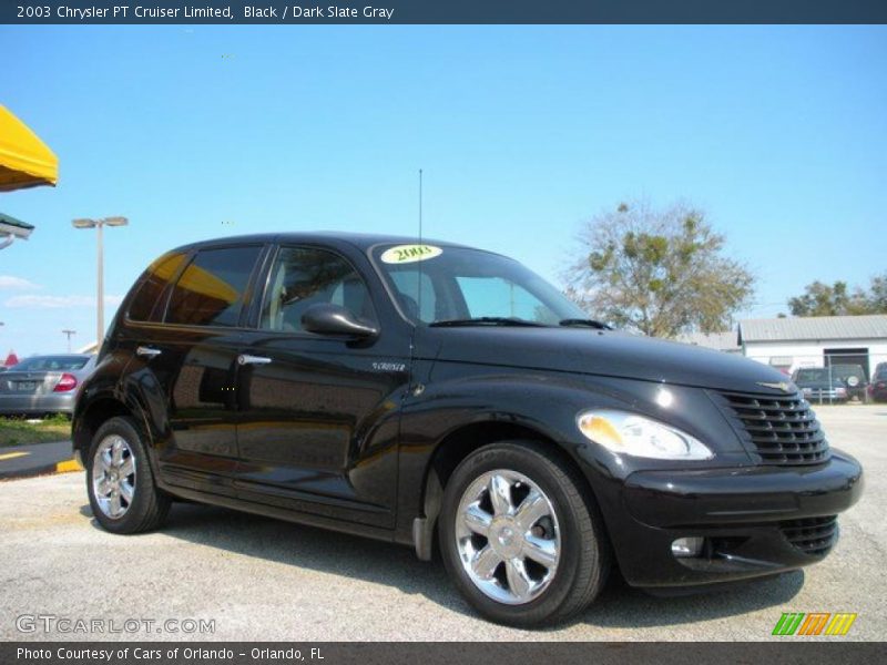 Black / Dark Slate Gray 2003 Chrysler PT Cruiser Limited