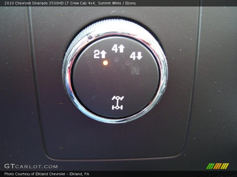 Summit White / Ebony 2010 Chevrolet Silverado 3500HD LT Crew Cab 4x4