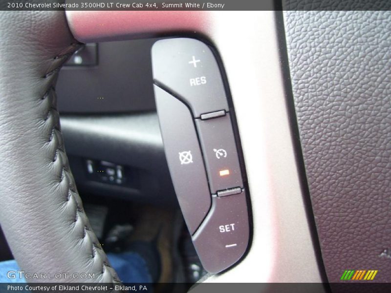 Summit White / Ebony 2010 Chevrolet Silverado 3500HD LT Crew Cab 4x4