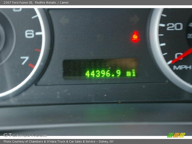 Redfire Metallic / Camel 2007 Ford Fusion SE