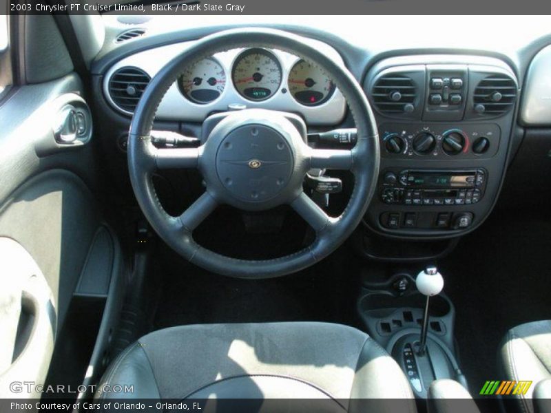 Black / Dark Slate Gray 2003 Chrysler PT Cruiser Limited