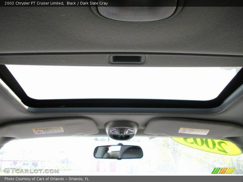 Black / Dark Slate Gray 2003 Chrysler PT Cruiser Limited