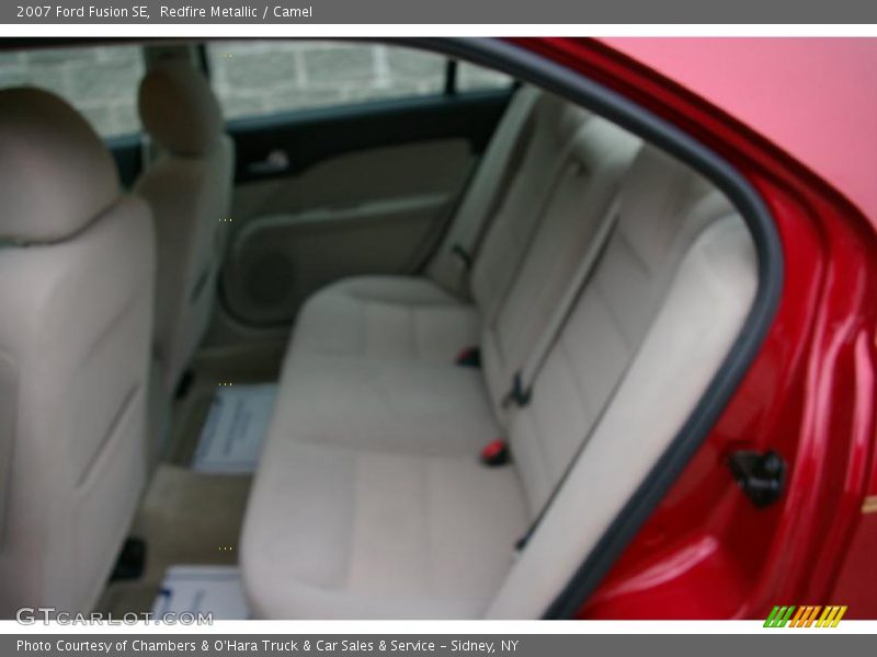 Redfire Metallic / Camel 2007 Ford Fusion SE