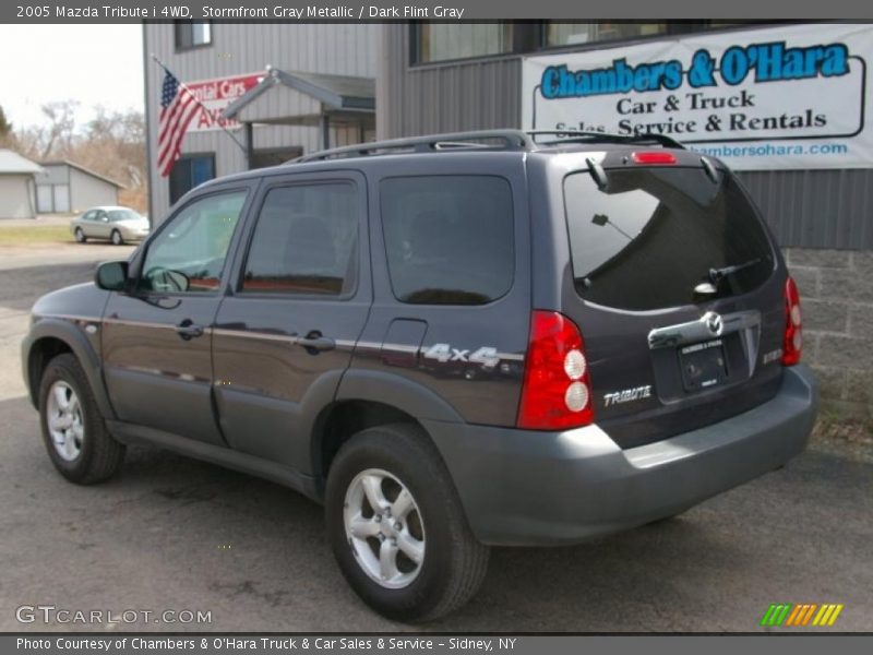 Stormfront Gray Metallic / Dark Flint Gray 2005 Mazda Tribute i 4WD