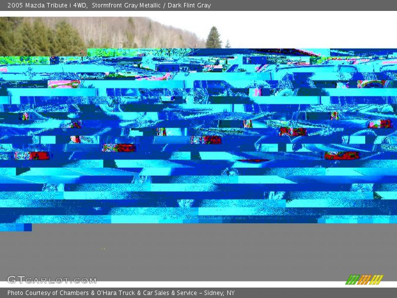Stormfront Gray Metallic / Dark Flint Gray 2005 Mazda Tribute i 4WD