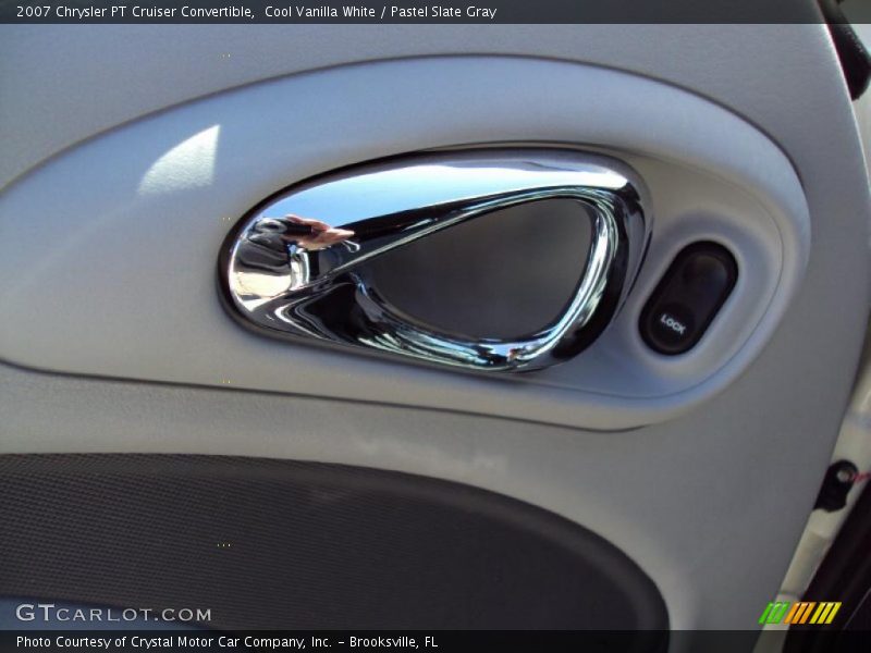 Cool Vanilla White / Pastel Slate Gray 2007 Chrysler PT Cruiser Convertible