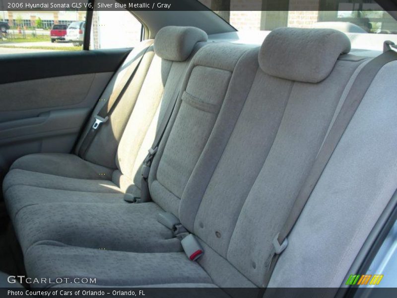 Silver Blue Metallic / Gray 2006 Hyundai Sonata GLS V6