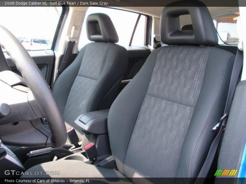 Surf Blue Pearl / Dark Slate Gray 2008 Dodge Caliber SE