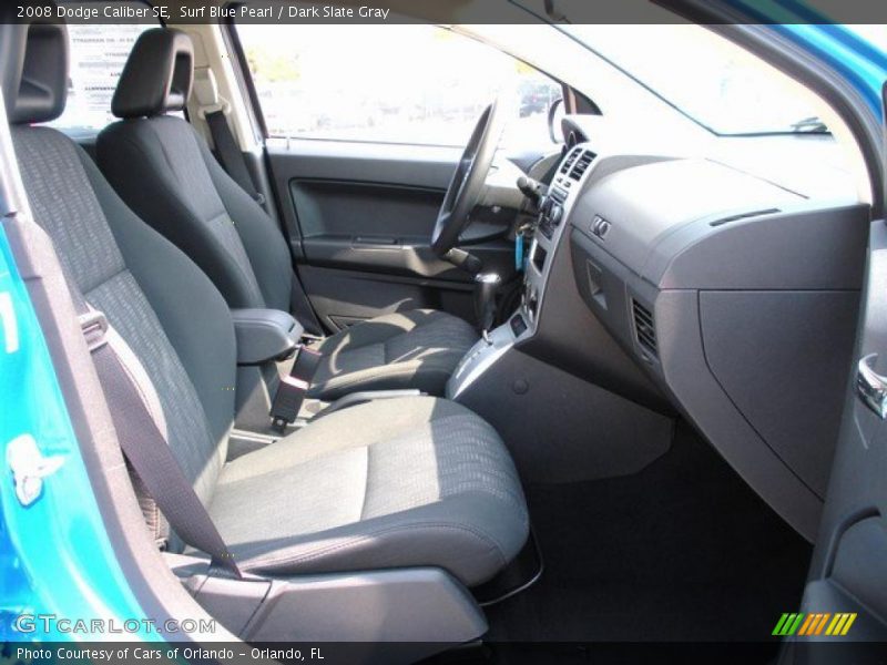 Surf Blue Pearl / Dark Slate Gray 2008 Dodge Caliber SE