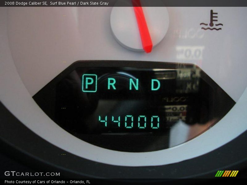 Surf Blue Pearl / Dark Slate Gray 2008 Dodge Caliber SE