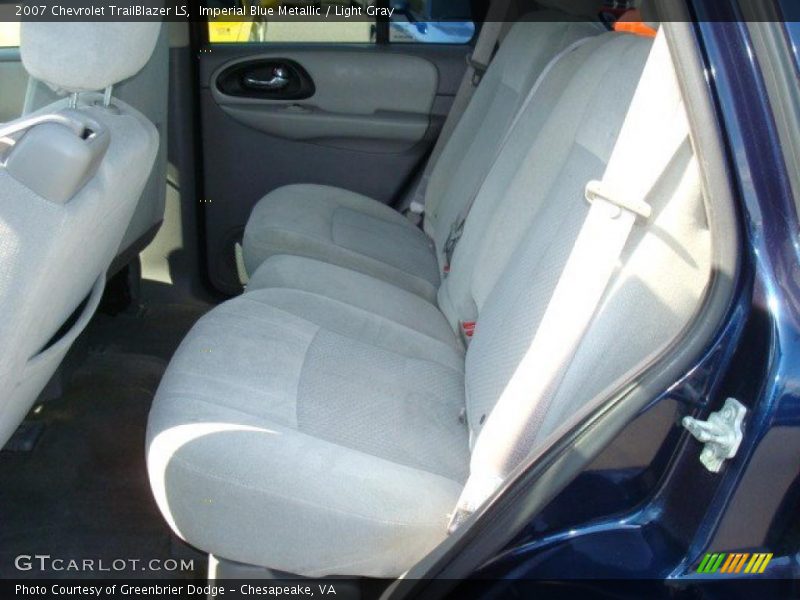 Imperial Blue Metallic / Light Gray 2007 Chevrolet TrailBlazer LS