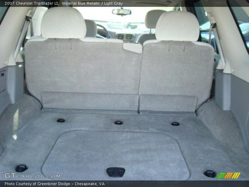 Imperial Blue Metallic / Light Gray 2007 Chevrolet TrailBlazer LS