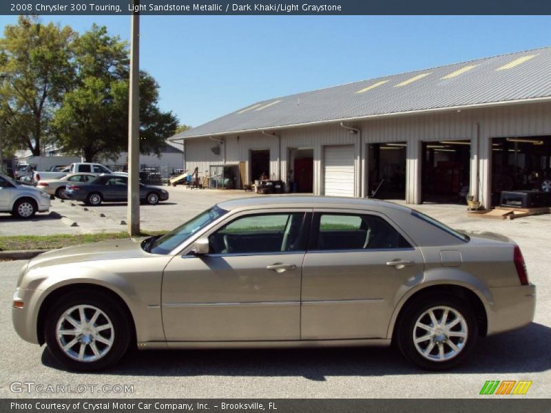 Light Sandstone Metallic / Dark Khaki/Light Graystone 2008 Chrysler 300 Touring