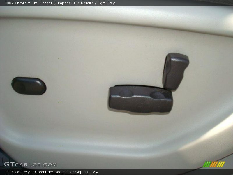 Imperial Blue Metallic / Light Gray 2007 Chevrolet TrailBlazer LS