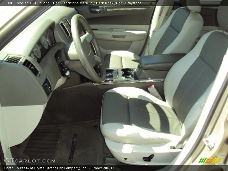 Light Sandstone Metallic / Dark Khaki/Light Graystone 2008 Chrysler 300 Touring