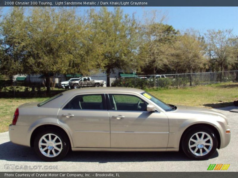 Light Sandstone Metallic / Dark Khaki/Light Graystone 2008 Chrysler 300 Touring