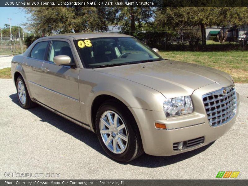 Light Sandstone Metallic / Dark Khaki/Light Graystone 2008 Chrysler 300 Touring