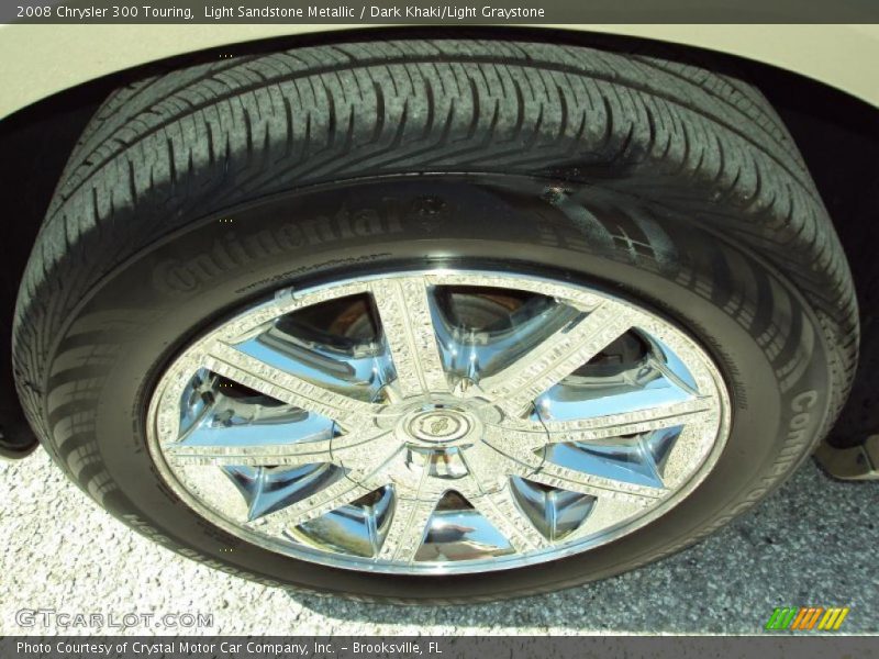 Light Sandstone Metallic / Dark Khaki/Light Graystone 2008 Chrysler 300 Touring