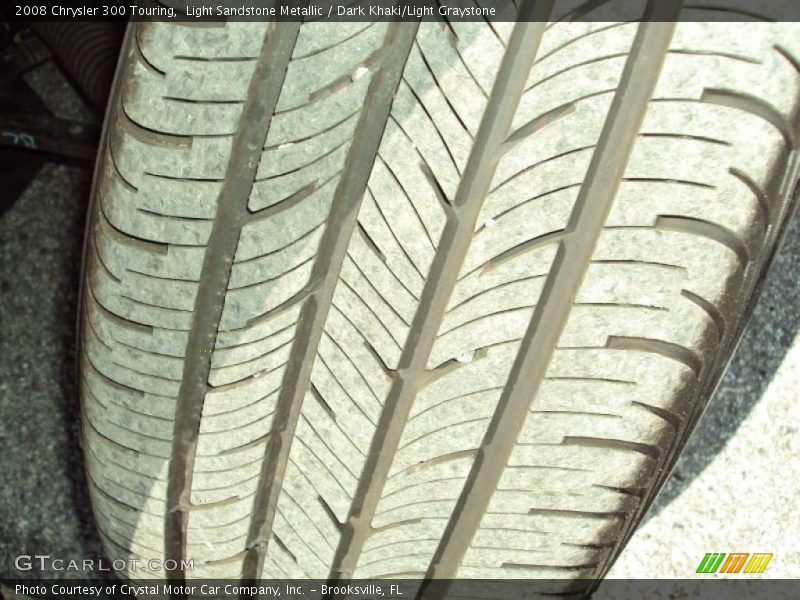 Light Sandstone Metallic / Dark Khaki/Light Graystone 2008 Chrysler 300 Touring