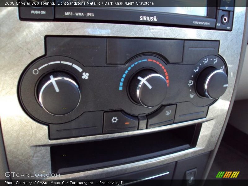 Light Sandstone Metallic / Dark Khaki/Light Graystone 2008 Chrysler 300 Touring