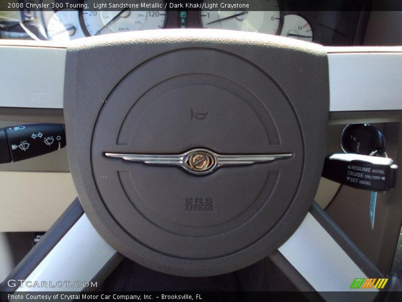 Light Sandstone Metallic / Dark Khaki/Light Graystone 2008 Chrysler 300 Touring