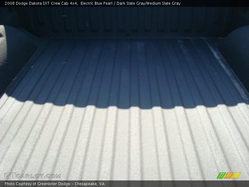 Electric Blue Pearl / Dark Slate Gray/Medium Slate Gray 2008 Dodge Dakota SXT Crew Cab 4x4