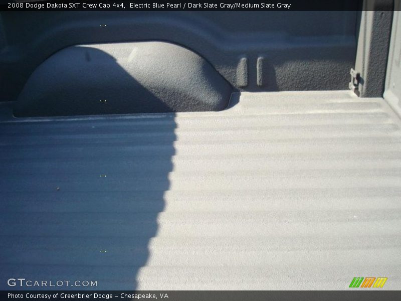 Electric Blue Pearl / Dark Slate Gray/Medium Slate Gray 2008 Dodge Dakota SXT Crew Cab 4x4