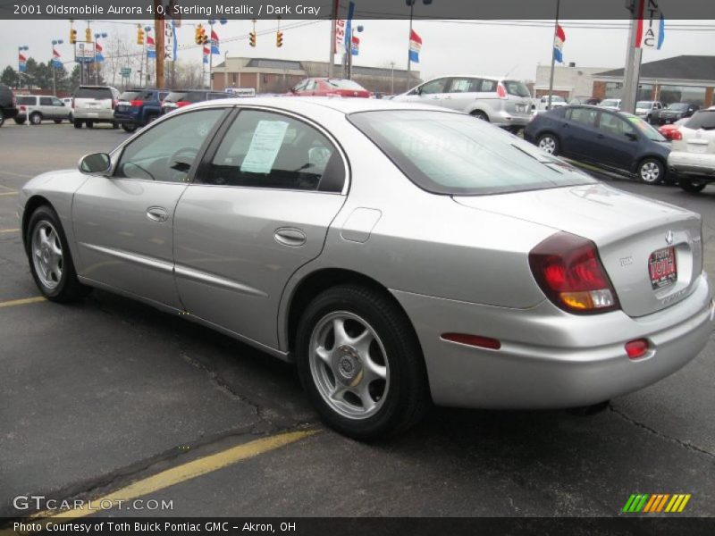 Sterling Metallic / Dark Gray 2001 Oldsmobile Aurora 4.0