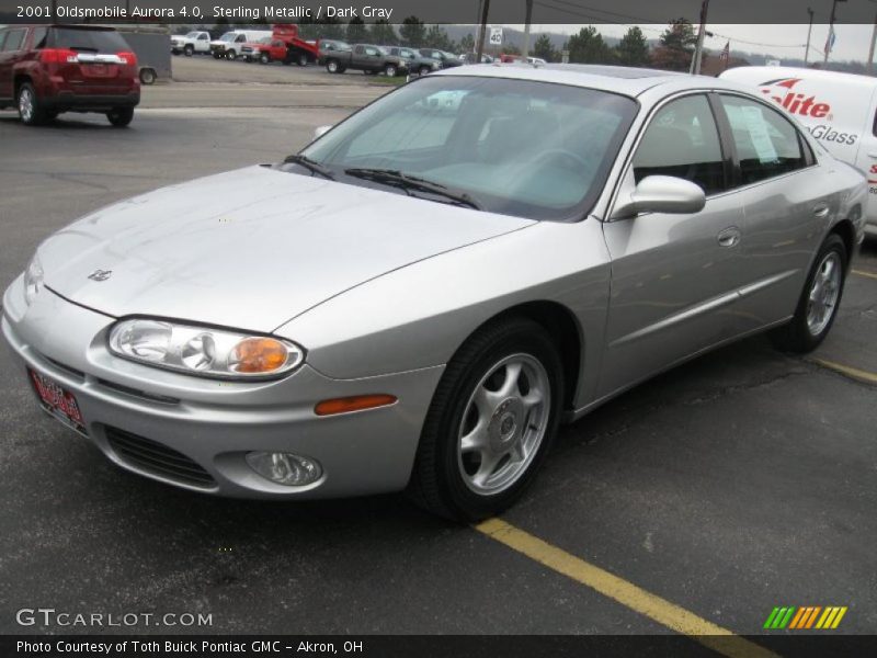 Sterling Metallic / Dark Gray 2001 Oldsmobile Aurora 4.0