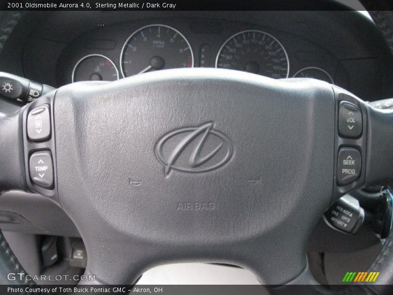 Sterling Metallic / Dark Gray 2001 Oldsmobile Aurora 4.0