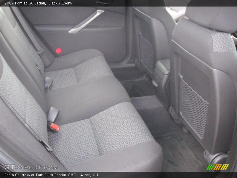Black / Ebony 2007 Pontiac G6 Sedan