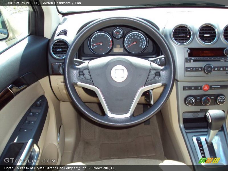 Golden Cashmere / Tan 2008 Saturn VUE XE